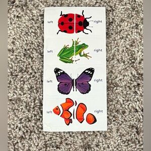 Lovevery Left/Right Shoe Stickers